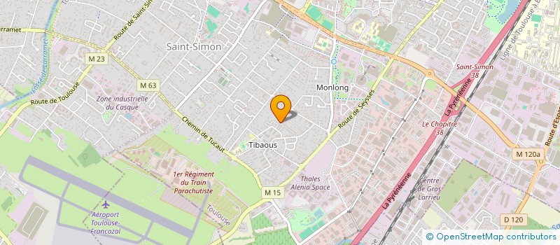 localisation de l'entreprise MONSIEUR NATHAN LATCHMAN à TOULOUSE