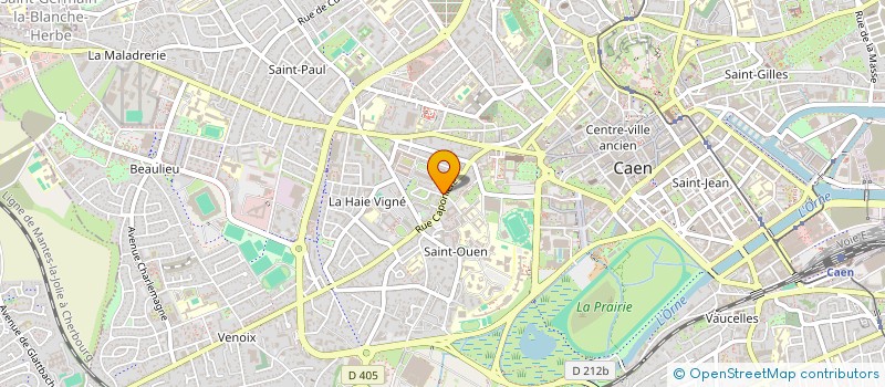 localisation de l'entreprise MONSIEUR NATHAN LATOUR à CAEN