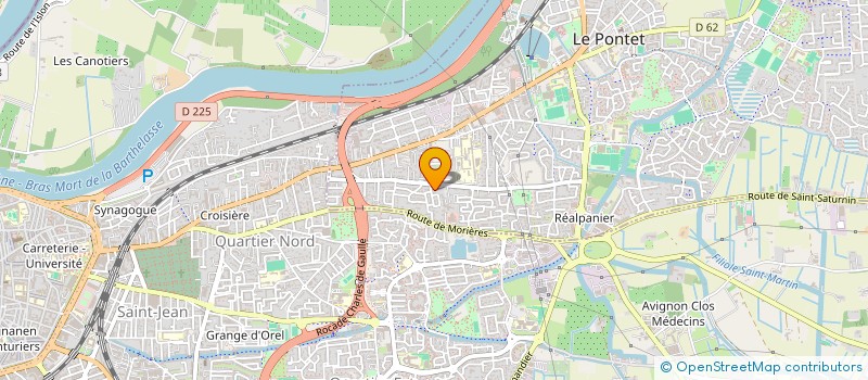 localisation de l'entreprise MONSIEUR NATHAN LAURENT  LE PONTET