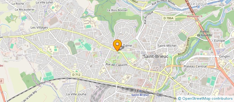 localisation de l'entreprise MONSIEUR NATHAN LE CALVEZ à SAINT-BRIEUC