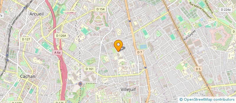 localisation de l'entreprise MONSIEUR NATHAN LE FUR  VILLEJUIF