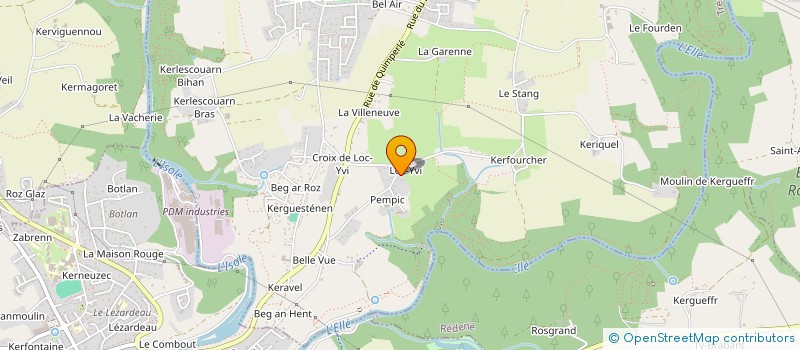 localisation de l'entreprise MONSIEUR NATHAN LE NY  TREMEVEN