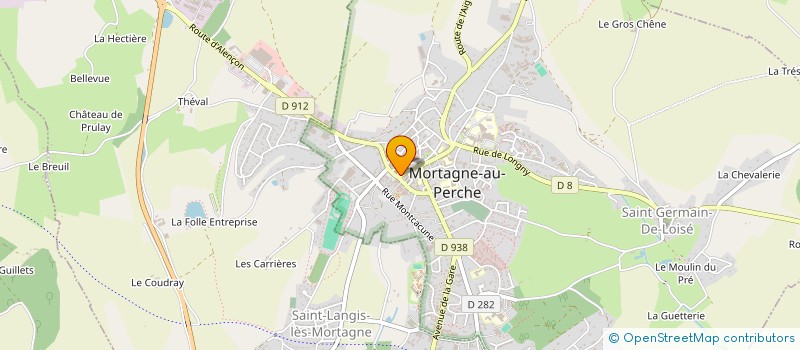 localisation de l'entreprise MONSIEUR NATHAN LECLERC à MORTAGNE-AU-PERCHE