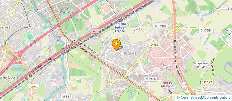 localisation de l'entreprise MONSIEUR NATHAN LESSANA à LATTES