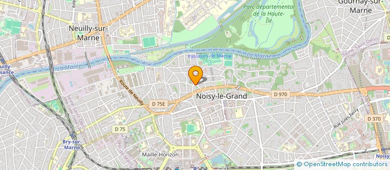 localisation de l'entreprise MONSIEUR NATHAN LHOMEAU  NOISY-LE-GRAND