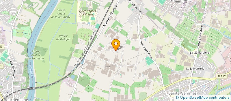 localisation de l'entreprise MONSIEUR NATHAN LORCERY  SAINTE-GEMMES-SUR-LOIRE