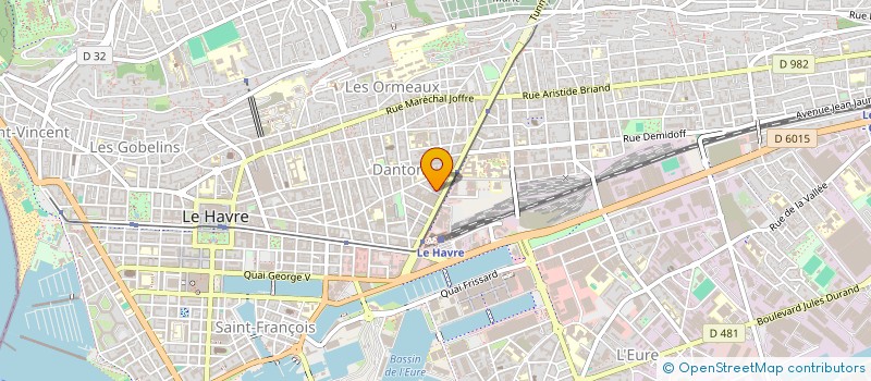 localisation de l'entreprise MONSIEUR NATHAN LUCAS  LE HAVRE