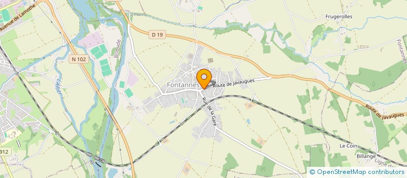 localisation de l'entreprise MONSIEUR NATHAN M  FONTANNES