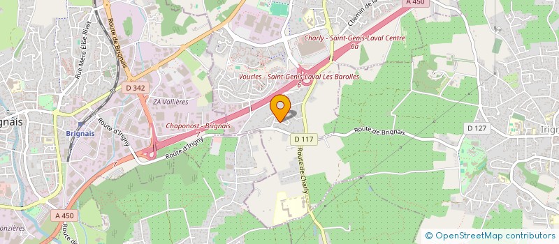 localisation de l'entreprise MONSIEUR NATHAN MALFOIS  SAINT-GENIS-LAVAL