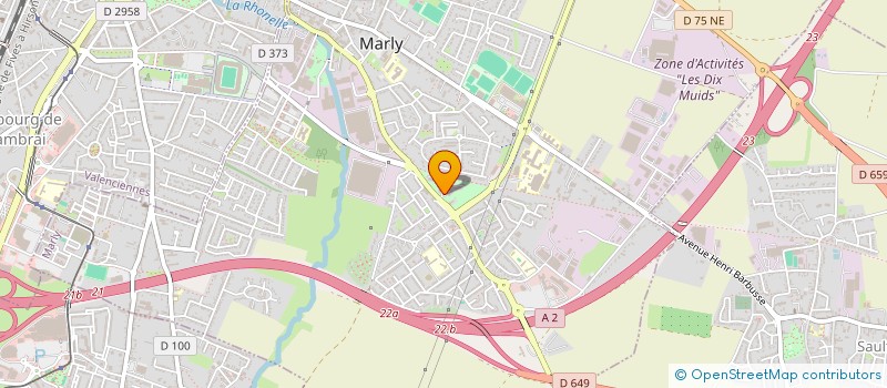 localisation de l'entreprise MONSIEUR NATHAN MANARD  MARLY