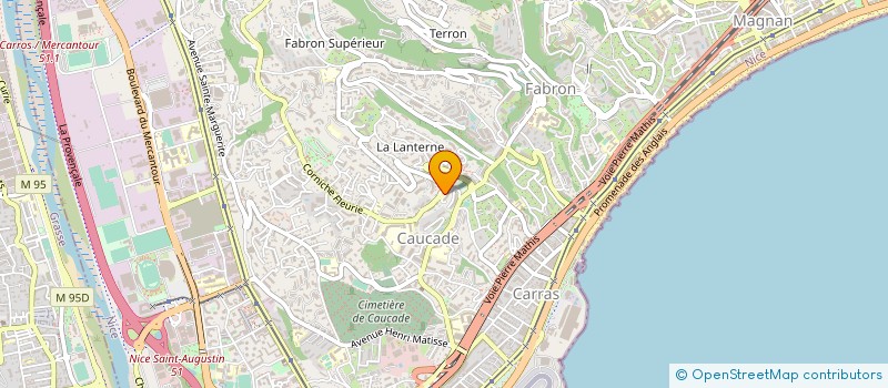 localisation de l'entreprise MONSIEUR NATHAN MARCHAL à NICE