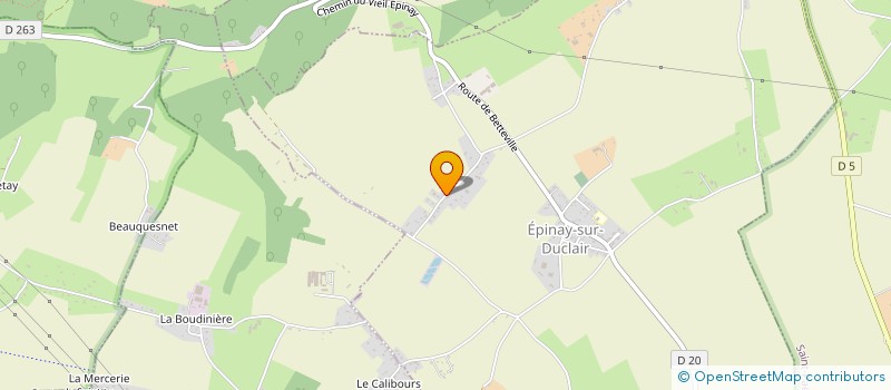 localisation de l'entreprise MONSIEUR NATHAN MARGOT  EPINAY-SUR-DUCLAIR