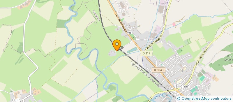 localisation de l'entreprise MONSIEUR NATHAN MATTER  CARIGNAN