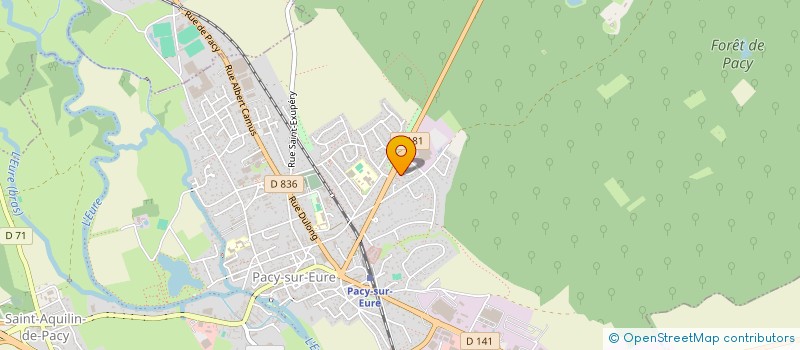 localisation de l'entreprise MONSIEUR NATHAN MBO  PACY-SUR-EURE