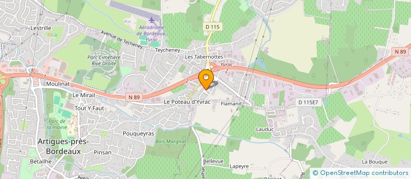 localisation de l'entreprise MONSIEUR NATHAN MENSAH  YVRAC