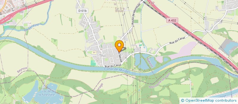 localisation de l'entreprise MONSIEUR NATHAN MERMIN  THIL