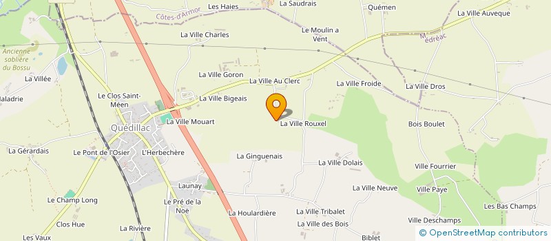 localisation de l'entreprise MONSIEUR NATHAN MEUBRY  QUEDILLAC