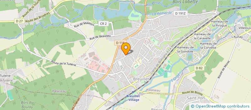 localisation de l'entreprise MONSIEUR NATHAN MEYNIAL  BREUILLET