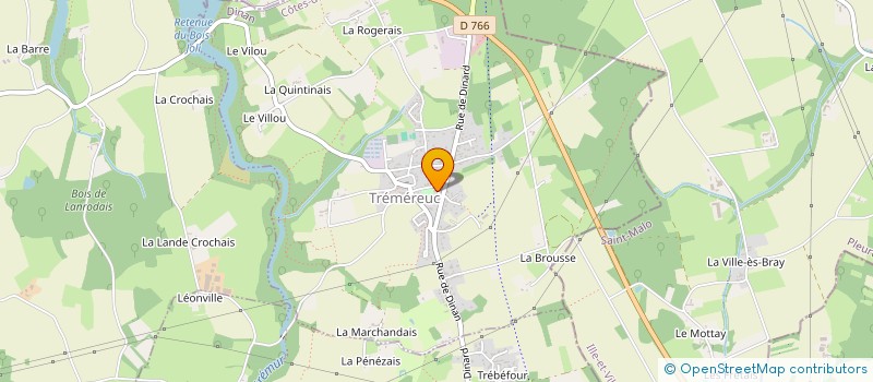 localisation de l'entreprise MONSIEUR NATHAN MOQUET  TREMEREUC