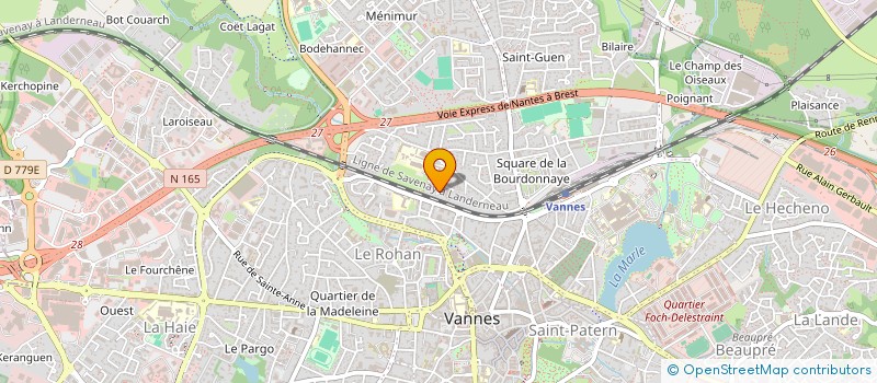 localisation de l'entreprise MONSIEUR NATHAN MORLIER à VANNES