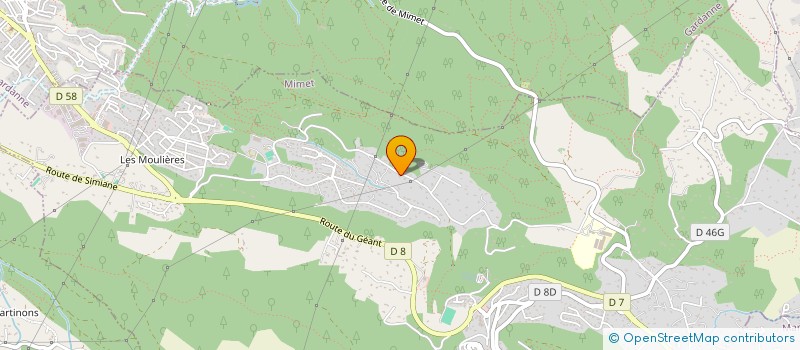 localisation de l'entreprise MONSIEUR NATHAN MOTTA  MIMET