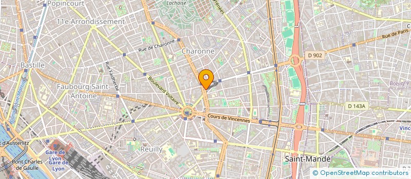 localisation de l'entreprise MONSIEUR NATHAN MOUKASSA  PARIS