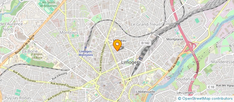 localisation de l'entreprise MONSIEUR NATHAN NAIB à LIMOGES
