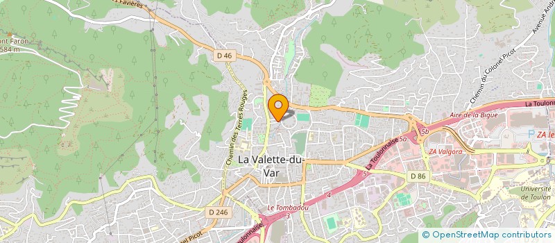 localisation de l'entreprise MONSIEUR NATHAN NAVAILLES  LA VALETTE-DU-VAR