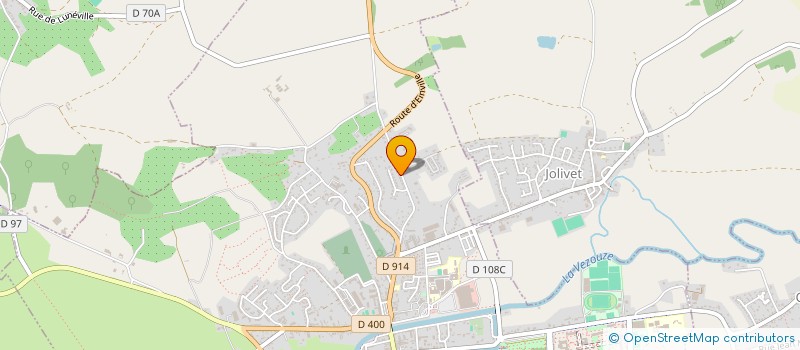 localisation de l'entreprise MONSIEUR NATHAN NOEL  LUNEVILLE