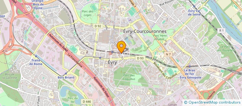 localisation de l'entreprise MONSIEUR NATHAN NSIKATIA à EVRY-COURCOURONNES