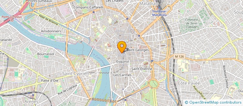 localisation de l'entreprise MONSIEUR NATHAN ORENSTEIN  TOULOUSE