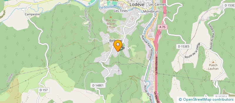 localisation de l'entreprise MONSIEUR NATHAN PAHL  LODEVE