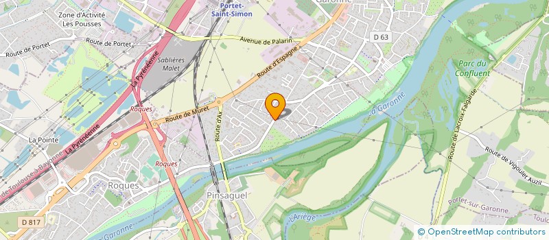 localisation de l'entreprise MONSIEUR NATHAN PALACCI  PORTET-SUR-GARONNE