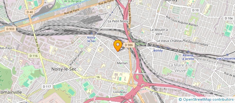 localisation de l'entreprise MONSIEUR NATHAN PARIS à NOISY-LE-SEC