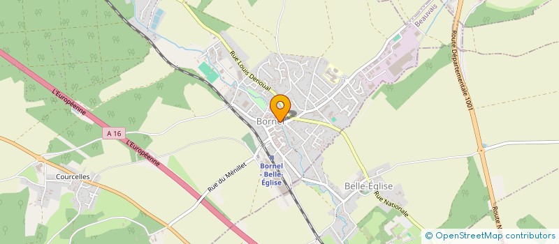 localisation de l'entreprise MONSIEUR NATHAN PASSAGEON  BORNEL