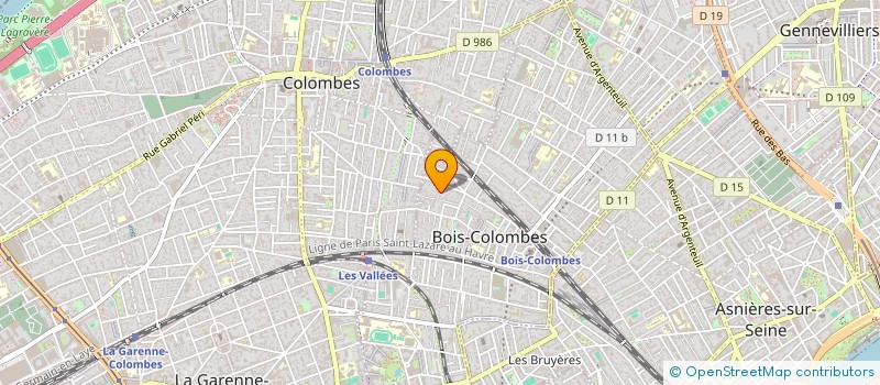 localisation de l'entreprise MONSIEUR NATHAN PELISSIER à BOIS-COLOMBES