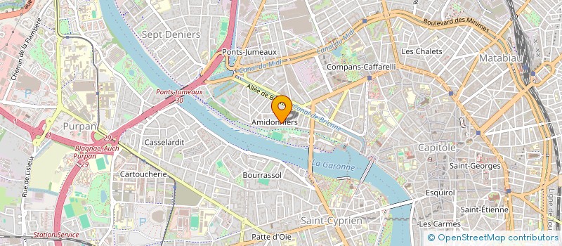 localisation de l'entreprise MONSIEUR NATHAN PELLERIN à TOULOUSE