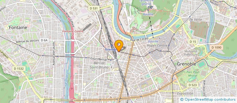 localisation de l'entreprise MONSIEUR NATHAN PENEL à GRENOBLE