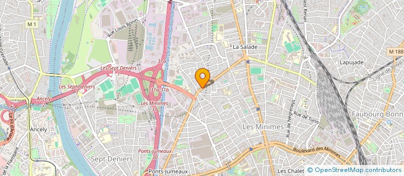 localisation de l'entreprise MONSIEUR NATHAN PIAZZI  TOULOUSE