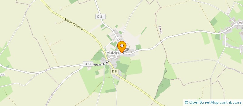 localisation de l'entreprise MONSIEUR NATHAN PIGNY  MAIZIERES