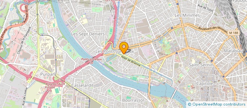 localisation de l'entreprise MONSIEUR NATHAN PREVOST à TOULOUSE