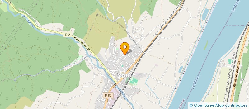 localisation de l'entreprise MONSIEUR NATHAN PRIETO  MEYSSE