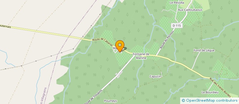 localisation de l'entreprise MONSIEUR NATHAN RENARD à LANDIRAS