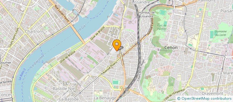 localisation de l'entreprise MONSIEUR NATHAN RENEAUD  BORDEAUX