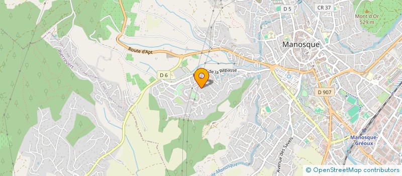 localisation de l'entreprise MONSIEUR NATHAN RHENY à MANOSQUE
