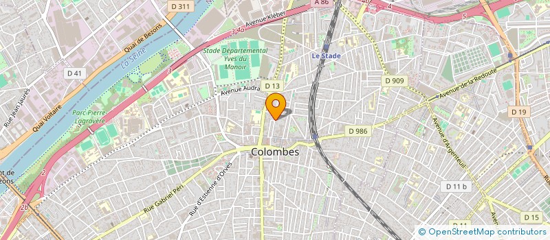 localisation de l'entreprise MONSIEUR NATHAN RICHARD à COLOMBES