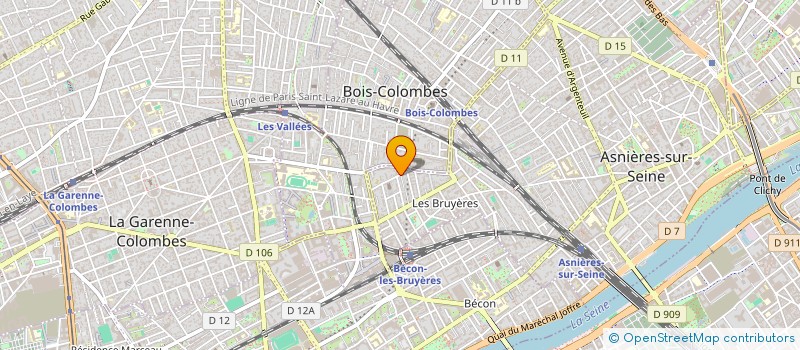 localisation de l'entreprise MONSIEUR NATHAN RIZZI  ASNIERES-SUR-SEINE