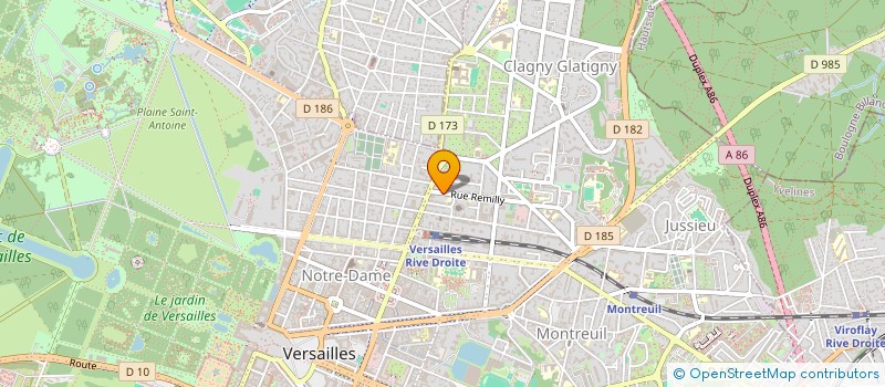 localisation de l'entreprise MONSIEUR NATHAN ROBLES à VERSAILLES