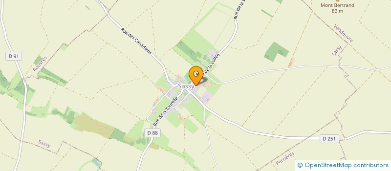 localisation de l'entreprise MONSIEUR NATHAN ROCHER  SASSY