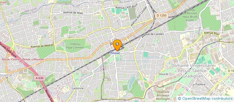localisation de l'entreprise MONSIEUR NATHAN ROSSARD  PESSAC